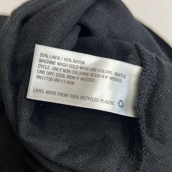 ISABEL MATERNITY Ingrid & Isabel Tie-Front Pull-On Shorts w/ Pockets Black NWT - Picture 11 of 12